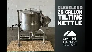 Cleveland 25 Gal. Tilting Kettle (4745)