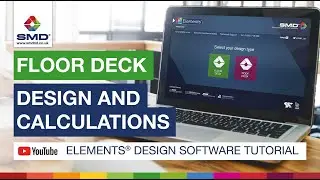 SMD Elements&reg; Design Software, Floor Deck Calculation Tutorial