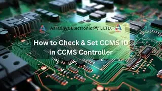 How to Set Schedule Time in CCMS Controller #iot #automobile #electricalindia #electrical #iot