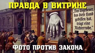 ФОТОГРАФ вывешивает УВЕЛИЧЕННЫЙ СНИМОК УЛИКИ в витрине напротив ЗДАНИЯ СУДА | Прусский детектив