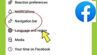 Панель навигации Facebook | Настройка панели | Управление точками уведомлений