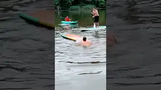 SUP Fail Funny #Funny #SUPfail #eelriver #scaredofeels #funnyvideo #fails #maryland #easternshore