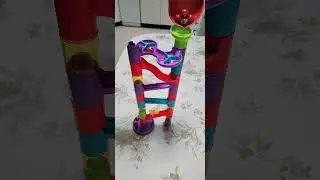 #MARBLE RACE RUN #5LAYERS #TOY DIY #CONSTRUCTION #ASMR #VIRAL  #SHORTVIDEO #YOUTUBESHORT