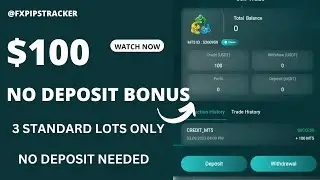 Get FREE 100$ No Deposit Bonus | No Deposit Bonus 2023 - Forex Trading 2023