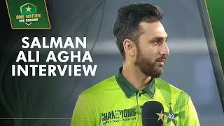 Salman Ali Agha Interview | Grand Inauguration of the New-Look National Bank Stadium, Karachi