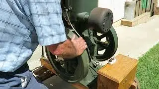Starting 1914 Novo engine
