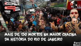 Mais de 130 mortos na maior chacina da hist&oacute;ria do Rio de Janeiro | 29.10