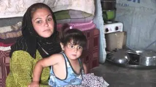 Providing solar-powered light and electricity for displaced families in Iraq