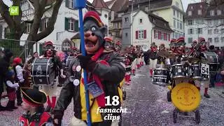 Sambaschränzer Fasnacht-Clip «Ängu» @Umzug Liestal 2018