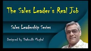 The Sales Leader&rsquo;s Real Job | Why Great Leaders Stop Managing Salespeople