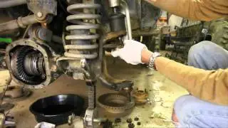 How-To replace Dana 30 and 44 Ball Joints part 1 of 3 (removal with cheap press)