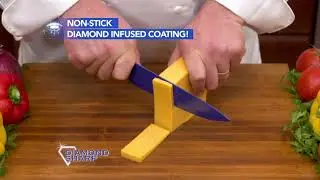 Diamond Sharp - Ceramic Coated Knife Infused With Real Diamonds