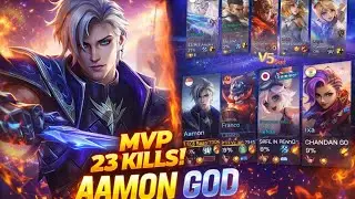 Kota Neighborhood Bracket Champion 🏆 | 23 Kills with Amon | First match | MLBB