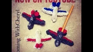 Rainbow Loom 3D Jumbo JET AIRPLANE