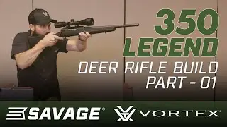 350 Legend DEER Rifle Build - Part 01 (Mounting Scope) Vortex Crossfire II Straight-Wall 3-9x50mm