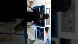 Automatic Loop Handle Attachment Machine 🔥👌🏻| Non woven bags handle loop welding 🔥🔥#nonwovenbags#new