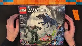 LEGO Avatar Neytiri & Thanator vs. AMP Suit Quaritch 75571 Build and Review!