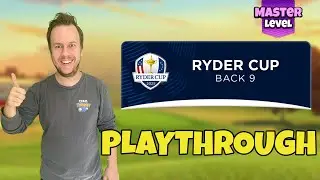 MASTER - Ryder Cup BACK 9 (Bethpage Black)! *Golf Clash*