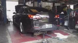 Holden VF Commodore / Chevy SS Dyno - Headers & Intake