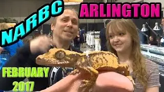 NARBC Arlington REPTILE EXPO - February 2017 - MEETING BRIAN BARCYZK
