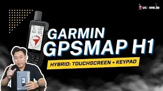 Design Hybrid Touchsceen + Keypad! | Unboxing Garmin GPSMAP H1