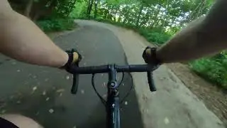 Point Lookout to the Ride House. Specialized Crux CX Gravel Bike. NC Fonta Flora State Trail