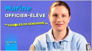 Marine, officier-&eacute;l&egrave;ve &agrave; l'EOGN