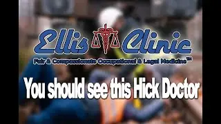 You should see this Hick Doctor  #EllisClinic