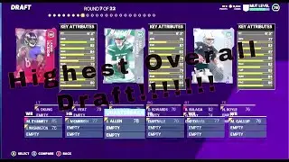 THE BEST DRAFT I'VE EVER SEEN!! Madden 21 Draft Champions Gameplay