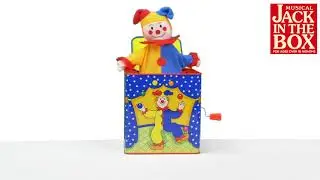 Schylling Jester Jack In Box Tin Pop Up Surprise Toy