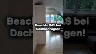 Beachte diesen InteriorDesign-Tipp bei Dachschr&auml;gen im Raum. #interiordesign #inneneinrichtung