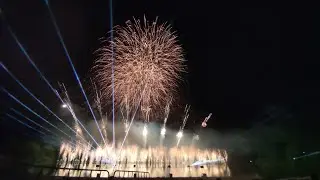 800.Jahre Bocholt. Abschlussshow mit Feuerwerk+Laser und Musik