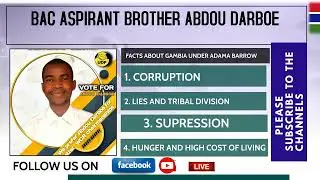 BAC ASPIRANT BROTHER ABDOU DARBOE