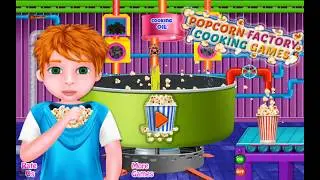 Be Crazy Little Chef| Pop Corn Factory Games For Kids| Fun game Play For Android