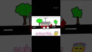 #shorts  my old animtion viedo made in (2021)... bus moving animation