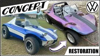 RARE Concept One Volkswagen Dune Buggy - The History & Restoration!