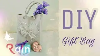 How To Make a Beautiful Fabric Gift Bag | DIY : HD