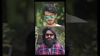 🥵 KGF Yash Look Transformation 😍🔥Rocky Bhai Vibes 👑| Yash Hairstyle | KGF 3 Yash #kgf #shorts #viral