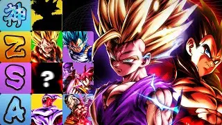 TIERLIST DE LOS 10 MEJORES PERSONAJES DE DRAGON BALL LEGENDS