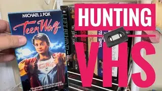 Digging Deep For Tapes! Hunting VHS At Thrift Stores And Yard Sales