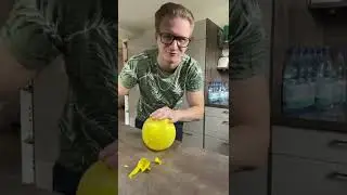 Diese Blume in der Eiskugel ist die perfekte Dekoration! Das Ergebnis