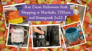 Rae Dunn Halloween Hunting 2022 Marshalls TJMaxx Homegoods #raedunn #raedunnhalloween #raedunnfinds