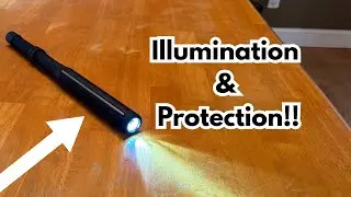 Streetwise Lightning Rod 7,000,000 #StunGun Rechargeable Device LED Flashlight #SelfDefense #review