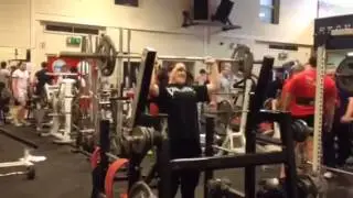 Female 50kg strict Military press