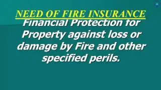 Fire Insurance