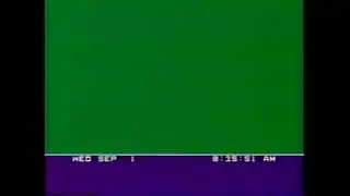 Weatherstar 3000 Green Screens 09/01/93