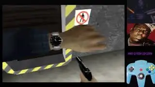 GoldenEye 007 - Facility 00 1:18 (Super casual easy strats for an easy and fast cheat unlock)