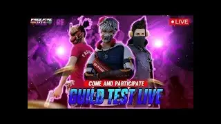 🛑 India&rsquo;s Best Guild Test | Free Fire Live | Uid Check | #fflive #prgamers68