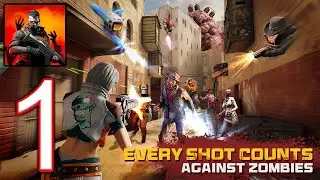Dead Force: Zombie Strike Ops - Gameplay Walkthrough Part 1 - Tutorial (iOS/Android Gameplay)