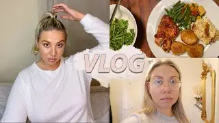 Cosy lil vlog at home 🍂  Speed clean, Zara order, what I eat | Emma louise Doyle